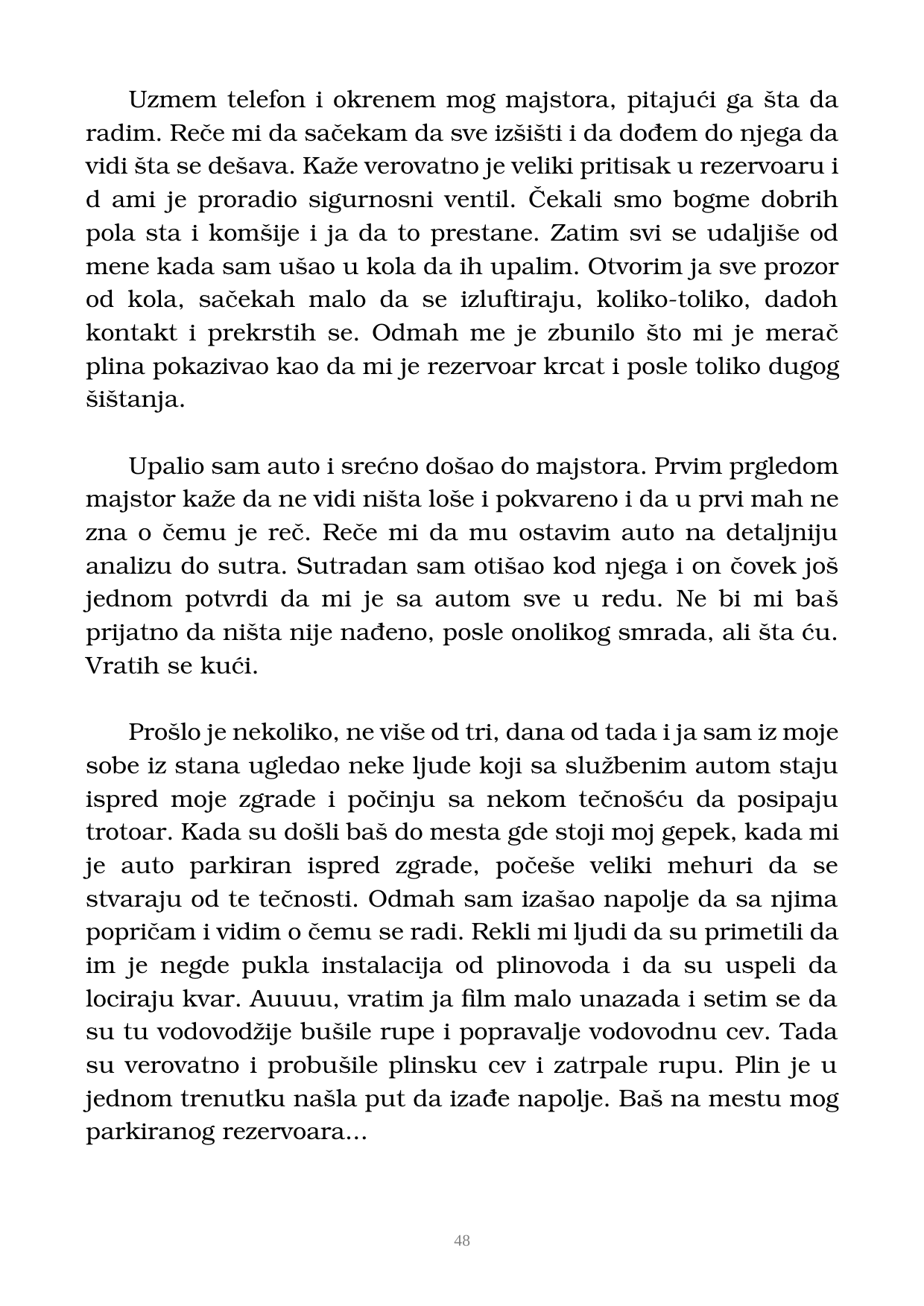 Страна 49 рукописа „Nikada objavljene kolumne”